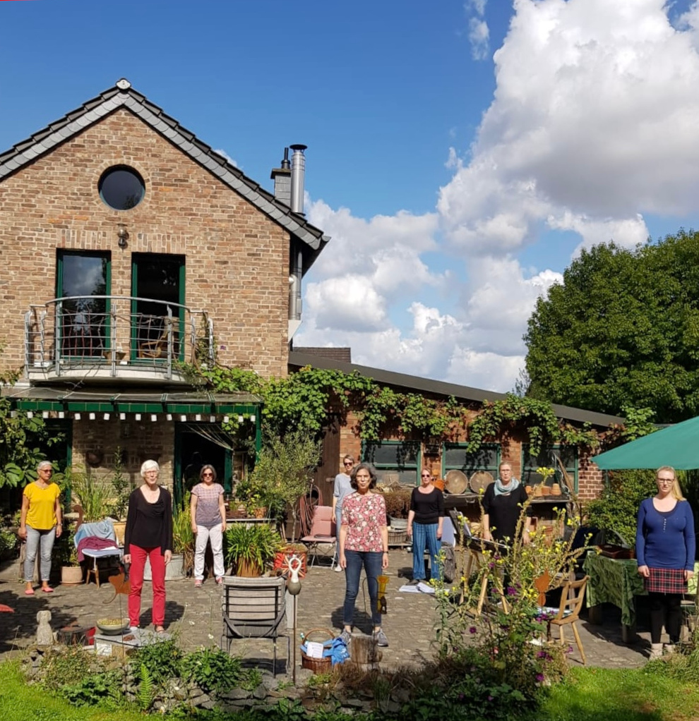 Gartenprobe in der Pandemiezeit 1